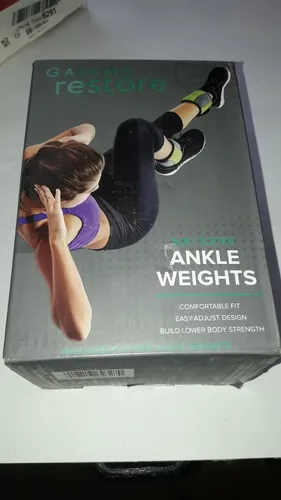 Gaiam Knöchelgewichte Krafttraining Gewichtssets für Damen & Herren mit verstell