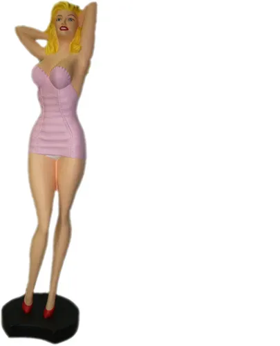 Design Sexy US Figur Statue Skulptur Dekoration 7326 Neu - Große Figur (88,5 cm) aus hochwertigem Kunststoff, ideal für stilvolle Akzente in Wohnräumen. Perfekt für Wohnzimmer, Schlafzimmer und Flur – ein echter Blickfang!