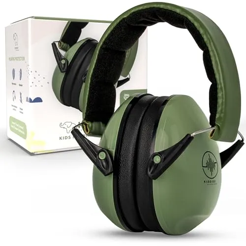 Schallwerk ® Kapselgehörschutz Kiddies (Olive Green) von Schallwerk