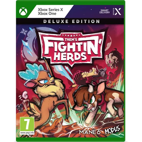 Them's Fightin' Herds (Deluxe Edition) - Microsoft Xbox One - Fighting - PEGI 7
