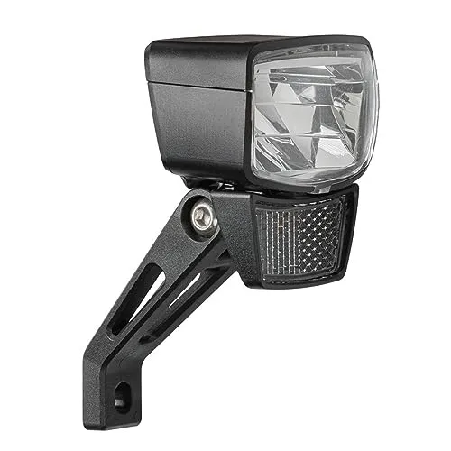Axa NXT 80 Scheinwerfer E-Bike 6-12V - Fahrradbeleuchtung mit 80 Lux LED-Technologie für optimale Sichtbarkeit und Sicherheit beim Fahren in der Dunkelheit.