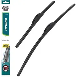 HEYNER Scheibenwischblätter für VW GOLF VII Kombi - Fahrzeugoptimierte Scheibenwischer für VW GOLF VII Kombi (04.2013 - 01.2022). Set mit 2x Hybridwischern für hervorragende Wischleistung, leises und streifenfreies Wischen bei allen Witterungsbedingungen.