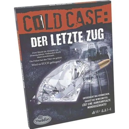 Thinkfun Cold Case: Der letzte Zug (Deutsch) (76534)