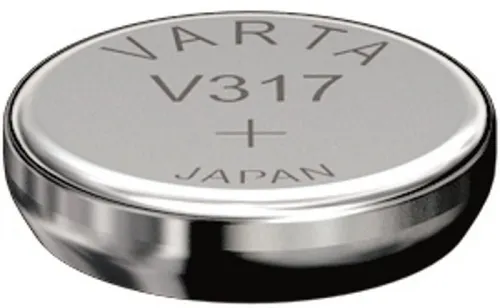VARTA 1 Varta Watch V 317 Primär Silber Blister Uhrenbatterie Knopfzelle