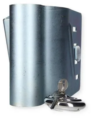 Kastensicherung für Caravan mit Diskus-Schloss