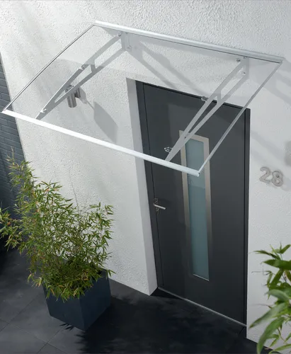 Powertec Garden Aluminium Überdachung 140 x 100 cm