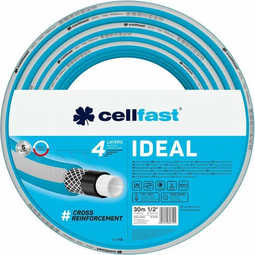 Cellfast Gartenschlauch IDEAL 10m, 4-lagig und robust von Cellfast