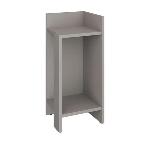 Vicco Nachtschrank Lenar, Greige - Vielseitiger Nachttisch - Nachtschränke in modernem Design, ideal für Schlafzimmer und als Beistelltisch. Platzsparend mit offenen Ablagen für persönlichen Stauraum.