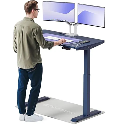 Desktronic HomeOne – Höhenverstellbarer Schreibtisch mit Touchscreen-Steuerung