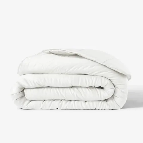 twenty:three® | Cloud Bettdecke 200x220 | Außen: 100% Lyocell (Tencel™) - Innen: 100% Recycled PET - Comforter - Eckbändchen, Schlafdecke, Nachhaltig, Atmungsaktiv, Luxus, Wärmeregulierend