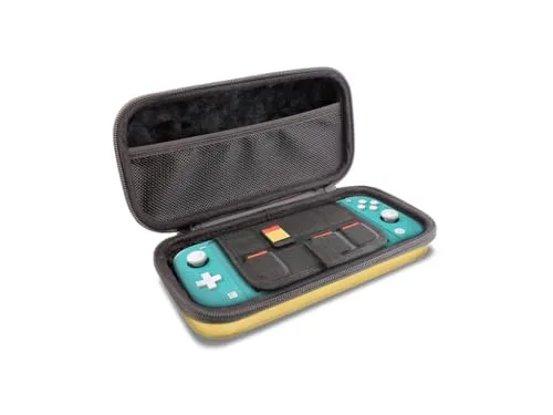 Stoßfeste Tasche mit Hartschale außen, Weichschaum innen für Nintendo Switch Lite, Spiele & Zubehör, gelb (87294 Elite Shell Case (Yellow) Switch Lite)