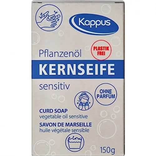 150g Kappus Kernseife Sensitiv Seife Haushaltsseife 5 x
