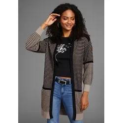 Kapuzenstrickjacke KANGAROOS für Damen, Gr. 32/34 (XS) von KangaROOS