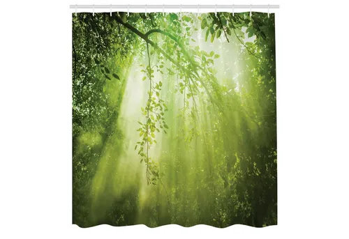 Duschvorhänge Grün von Abakuhaus