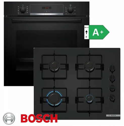 Bosch Einbauherd schwarz mit 3D Heißluft von Bosch
