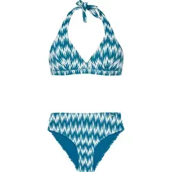 PROTEST PRTEBA C-CUP Bikini 2025 - Surfing Blue - XL - Bademode mit hervorragendem Halt und Komfort für B- und C-Cup-Größen. Der Neckholder-Bikini bietet volle Bedeckung und einen sicheren Sitz, ideal für aktive Strandtage oder entspannte Sonnenstunden.