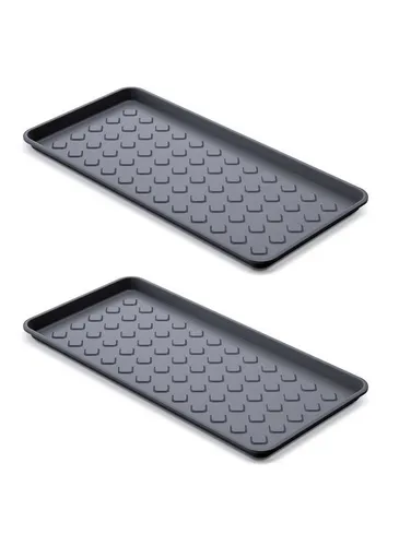 Garronda Schuhabtropfschale Schuhabstropfschale Schuhablage 72 x 35 cm PVC GD-0052