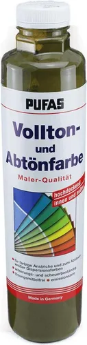 PUFAS Vollton- und Abtönfarbe750 ml  508 umbra grünlich von PUFAS