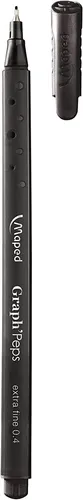 Maped 749111 Fineliner Graph'Peps schwarz