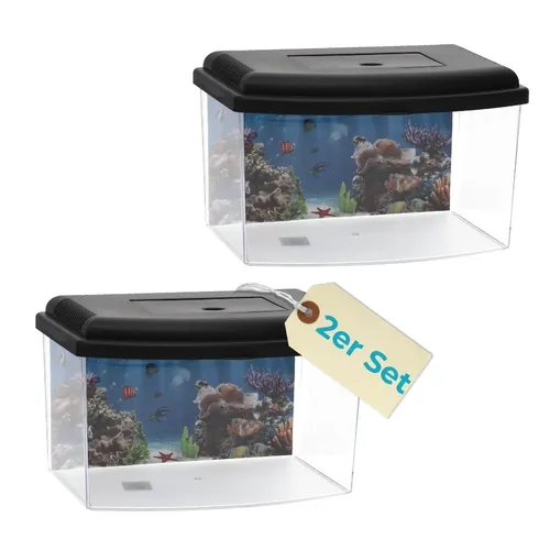2X Nano Aquarium Set für Urzeitkrebse und Garnelen von GarPet