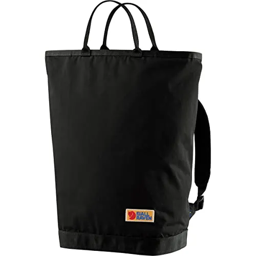 Fjällräven Vardag Totepack 20 - 20L Daypack in Schwarz - Stylischer und robuster Daypack mit 20L Volumen, ideal für Freizeitaktivitäten. Hergestellt aus langlebigem Material: 65% Polyester, 35% Baumwolle.