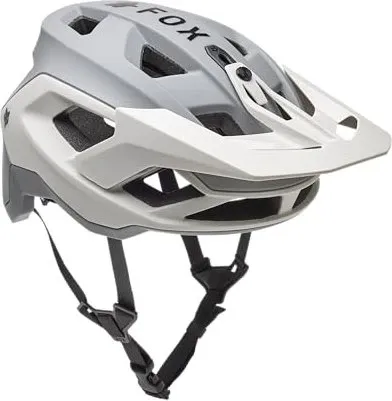 Fox Speedframe MIPS MTB Helm - Hell Grau - Größe L - Fahrradhelme mit MIPS-Technologie für optimalen Schutz und Komfort beim Mountainbiking.