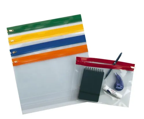 Snopake 12821 Beutel mit Zippa, A4, sortiert, 25 Stück