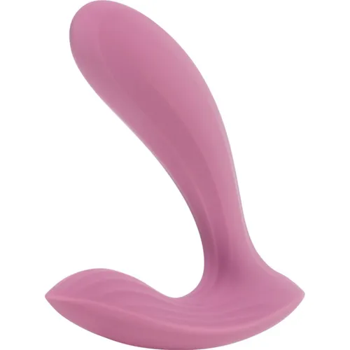 Svakom Erica Vibrator, Rosa - 11 Vibrationsmodi - Panty-Vibrator mit ergonomischem Design, der Vagina und Vulva stimuliert. Steuerbar per App oder direkt am Toy für ein individuelles Erlebnis.