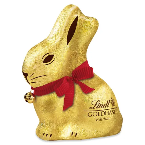 Lindt Goldhase Glamour Vollmilchschokolade 100g von Lindt