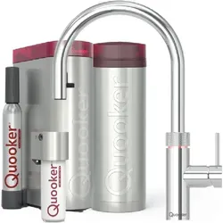 Quooker PRO3 & CUBE | Flex CHR (verchromt glänzend)