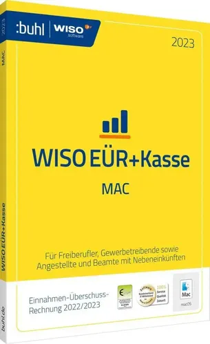 WISO EÜR & Kasse: Mac 2023 von Buhl Data Service