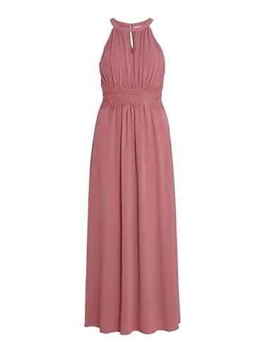 Vila Damen Vimilina Halterneck Maxi Dress von VILA