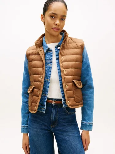 Tommy Hilfiger Steppweste FEMININE LW DOWN VEST mit aufgesetzten Taschen