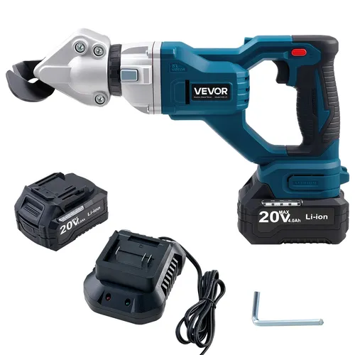 VEVOR Akku Metallschere Doppelklingen 20VDC – 360° drehbar