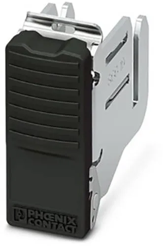 Phoenix Contact 1019420 Schirmanschlussklemme Schwarz/Silber 10St. - Gehäuse mit werkzeugloser Einhandmontage, ideal für mühelosen und stabilen Schirmanschluss dank hochwertiger Kontaktfeder.