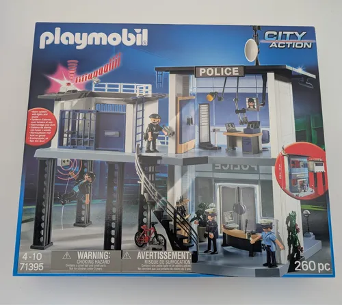 Playmobil 71395 City Action Polizeikommissariat mit Alarmsystem