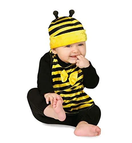 Baby Toddler Kostüm - Sweet Bee - Lätzchen + Mütze - Gr. 86