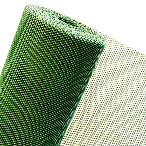 HaGa® Zaun Kunststoffzaun Gartenzaun in 1,20m Höhe Masche 5mm (Meterware)