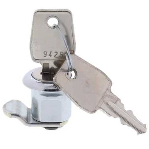 ToniTec Briefkastenschloss 1013 - Sicherer Schutz für Ihre Post - Vorhängeschlösser, robustes Briefkastenschloss in Silber, inklusive 2 Schlüssel für maximale Sicherheit und einfachen Zugang.