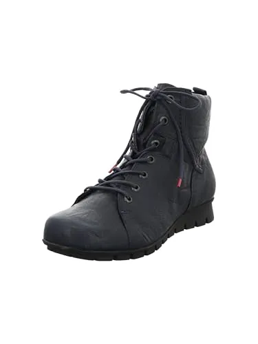 Think! 3-000095-8000 Stiefel blau 36 EU - Wanderschuhe in Größe 36, sportlich und aus hochwertigem Leder, ideal für Komfort und Stil bei Outdoor-Aktivitäten.