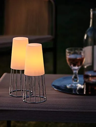 Philippi Lighthouse Windlicht - Romantischer Kerzenhalter im Doppelpack - Teelichthalter mit zeitlosem und edlem Design, ideal für Garten und Terrasse, perfekt für jeden Anlass.