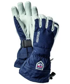 Herren Skihandschuhe Army Leather Heli 5 11 - Handschuhe für Tiefschnee-Enthusiasten, besonders widerstandsfähig und warm, ideal zum Kombinieren mit Innenhandschuhen von Hestra.