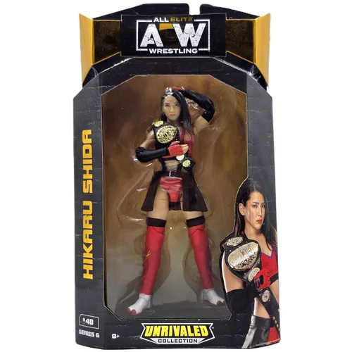 Produktbild HIKARU SHIDA FIGURE UNRIVALED COLLECTION ALL ELITE AEW WRESTLING SERIES 6 WWE 48