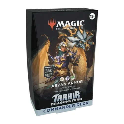 Magic the Gathering: Tarkir: Dragonstorm - Play Display (30 Booster) - TCG Sammelkartenspiel, entdecke die kraftvollen Drachen der Tarkir-Edition mit 30 zufälligen Boostern für spannende Spielerlebnisse!