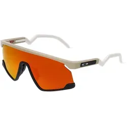 Oakley OO9280 Unisex-Sonnenbrille - Sportbrillen mit randlosem Design und orangefarbenen Gläsern für optimalen Sichtkomfort und stylischen Look beim Sport.