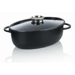 kela Bräter oval 8 Liter ATURA in grau von Kela