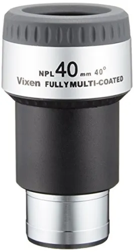 Vixen 39209-4 NPL 40mm Okular für Teleskope - Teleskopokular mit 40° Sichtfeld und 36 mm Augenabstand, ideal für detailreiche Himmelsbeobachtungen und astronomische Entdeckungen