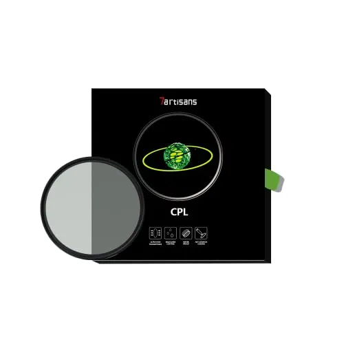 7artisans Zirkular-Polarisationsfilter, ultradünn, mehrschichtige Beschichtungen, CPL für Kameralinse (67 mm)