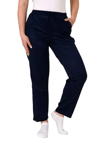 Normann Care Damen Rehahose mit seitlichem Reißverschluss - Jogginghose für Reha und Physio, Navy, XS - VIELSEITIG EINSETZBAR: Die Rehahose bietet hohen Tragekomfort und Beweglichkeit für Reha- oder Kuraufenthalte. Der seitliche Reißverschluss erleichtert das Anziehen und macht sie ideal für Gips- oder Prothesenträger.