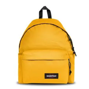 Eastpak Rucksack Padded Pak'R Yolk Yellow - Wasserabweisender Rucksack mit 24 Litern Volumen, ideal für Schule und Freizeit. Gepolsterte Schultergurte und komfortabler Rücken sorgen für besten Tragekomfort.